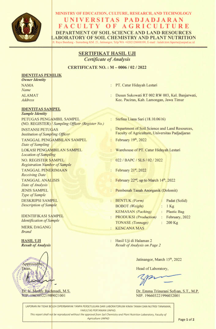 COMPANY PROFILE PT. CHL