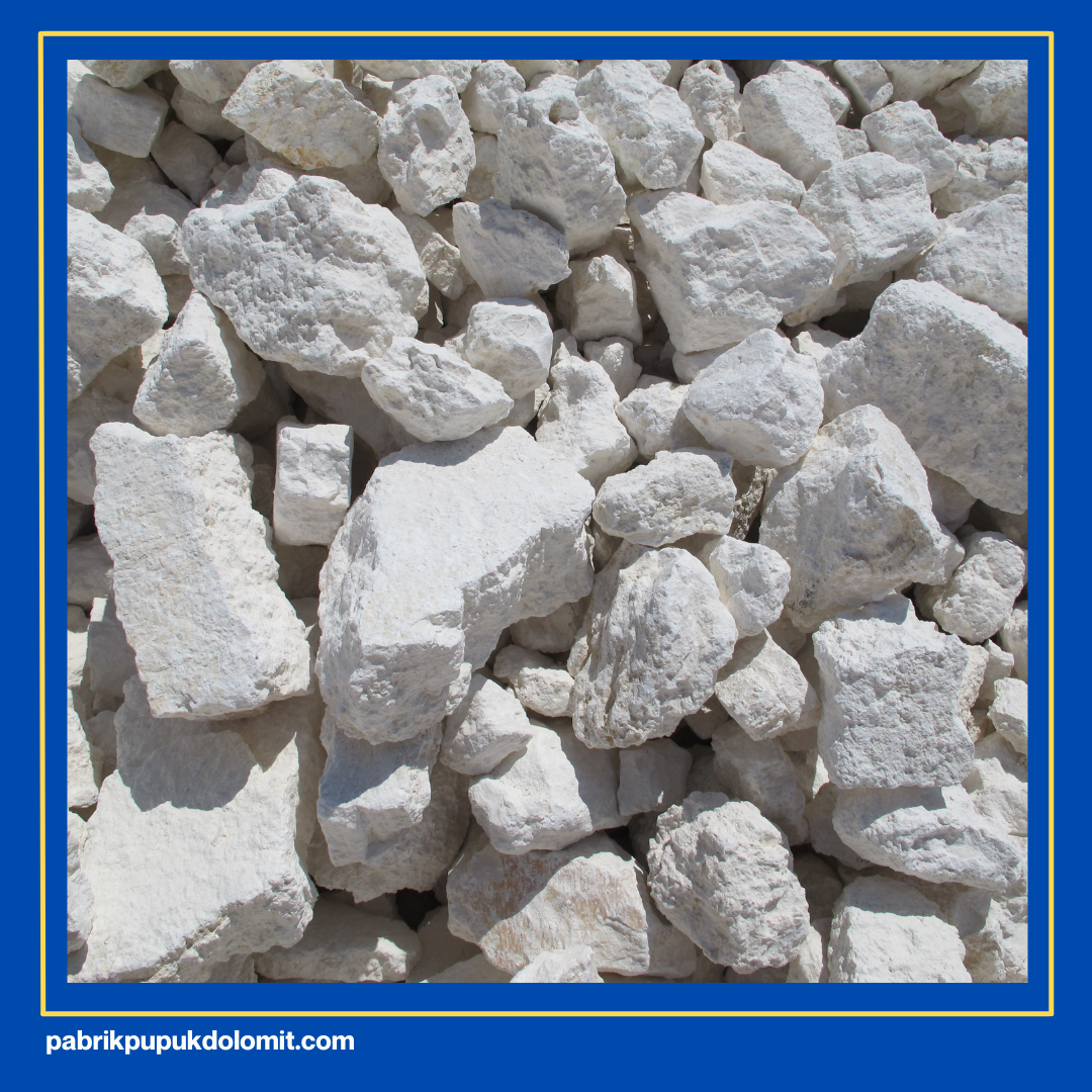 bahan baku pupuk dolomit