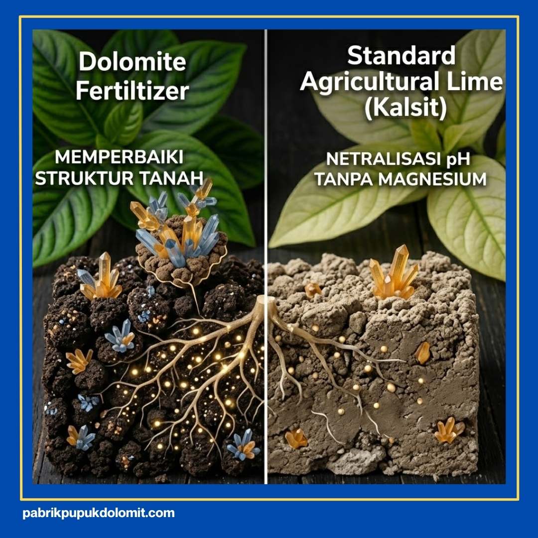Bahan Pupuk Dolomit