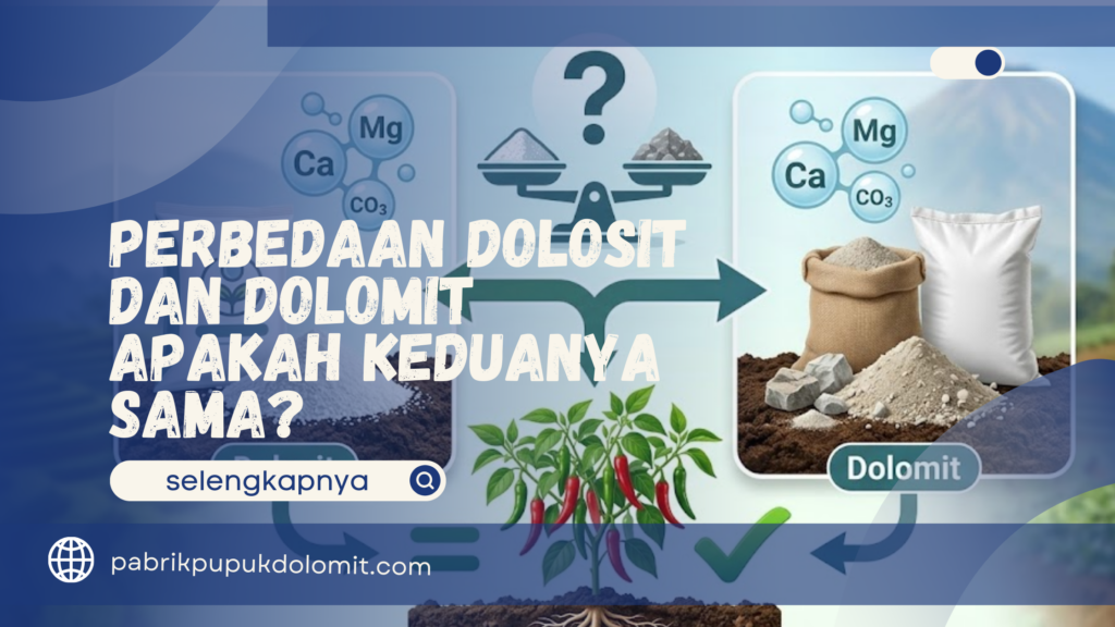 Perbedaan Dolosit dan Dolomit