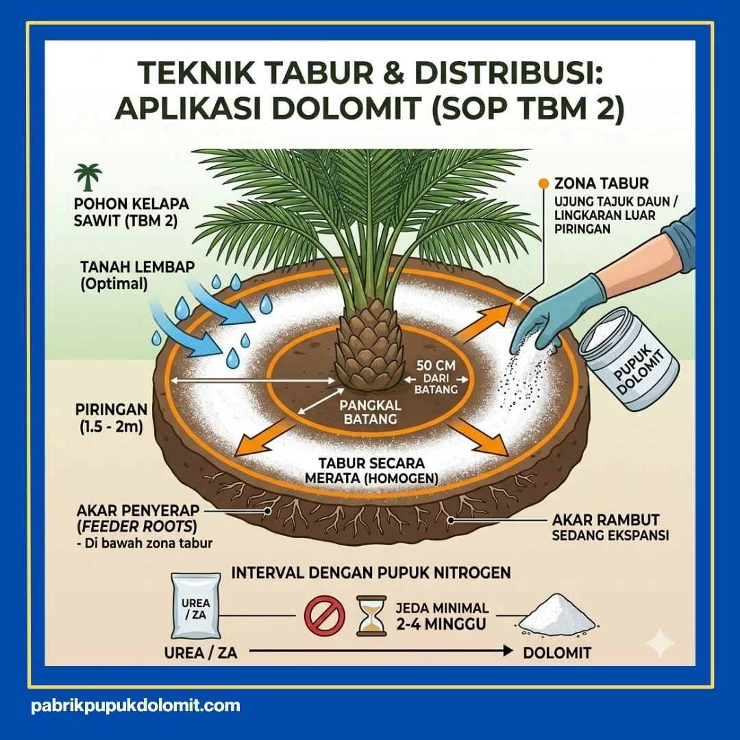 Dosis Pupuk Dolomit untuk Sawit Umur 2 Tahun