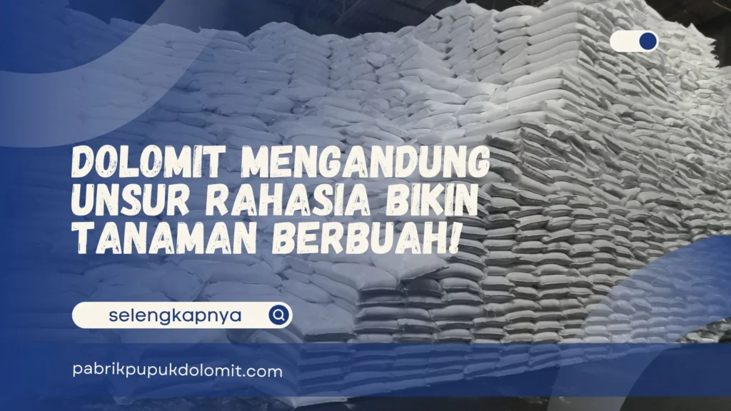 Dolomit Mengandung Unsur
