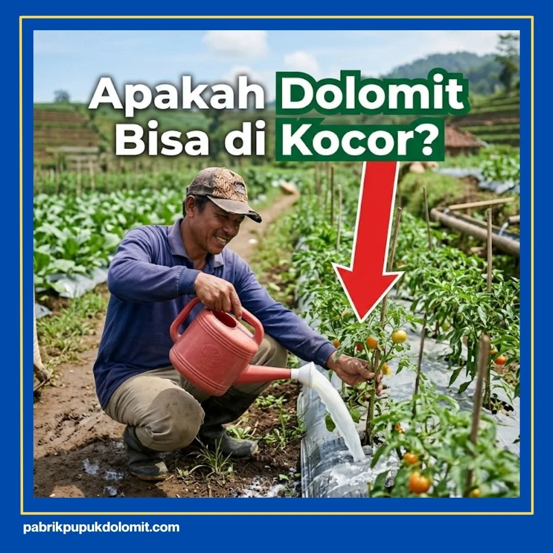 Apakah Dolomit Bisa di Kocor