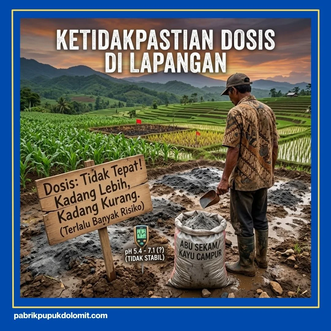 Abu Kayu Pengganti Dolomit