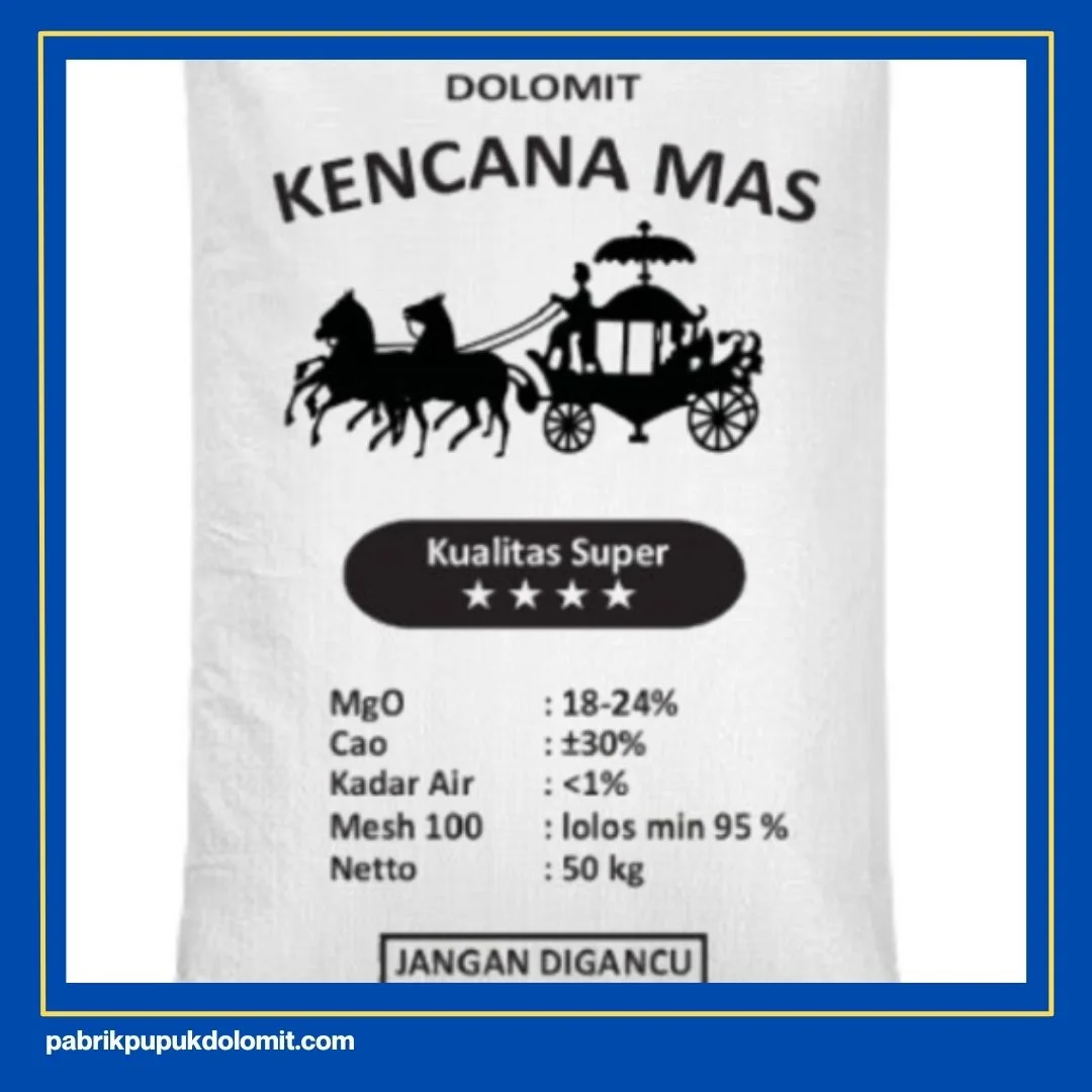 Spesifikasi Dolomit