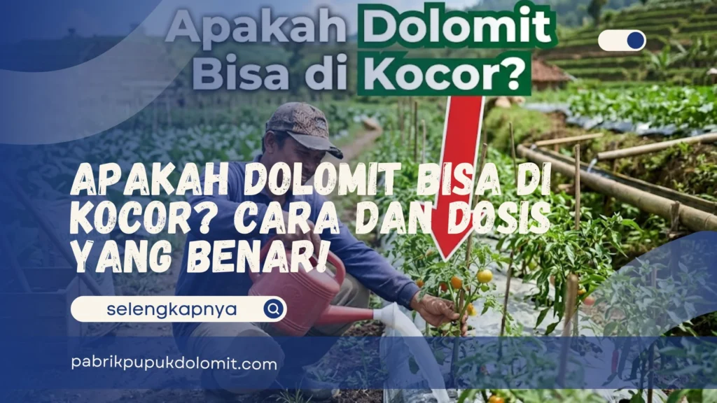 Apakah Dolomit Bisa di Kocor
