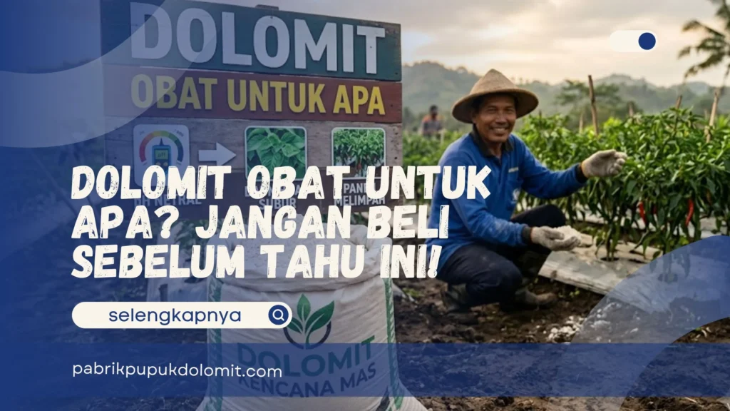 Dolomit Obat untuk Apa