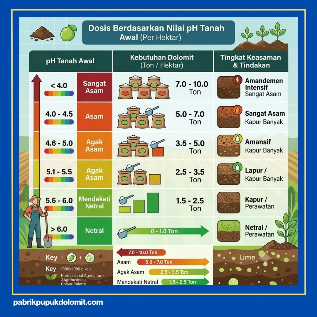Cara Mengatasi Tanah Masam dengan Dolomit