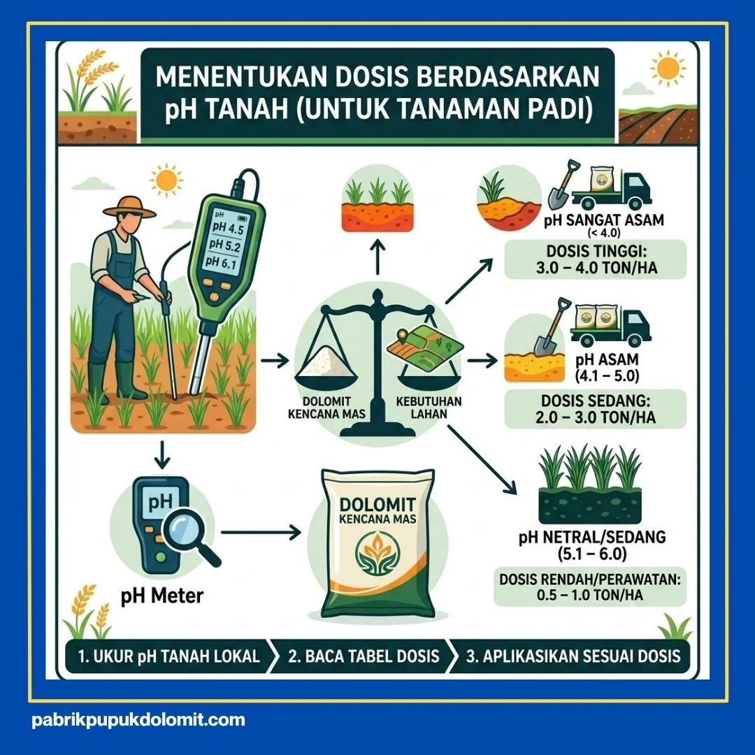 Pupuk Dolomit untuk Tanaman Padi