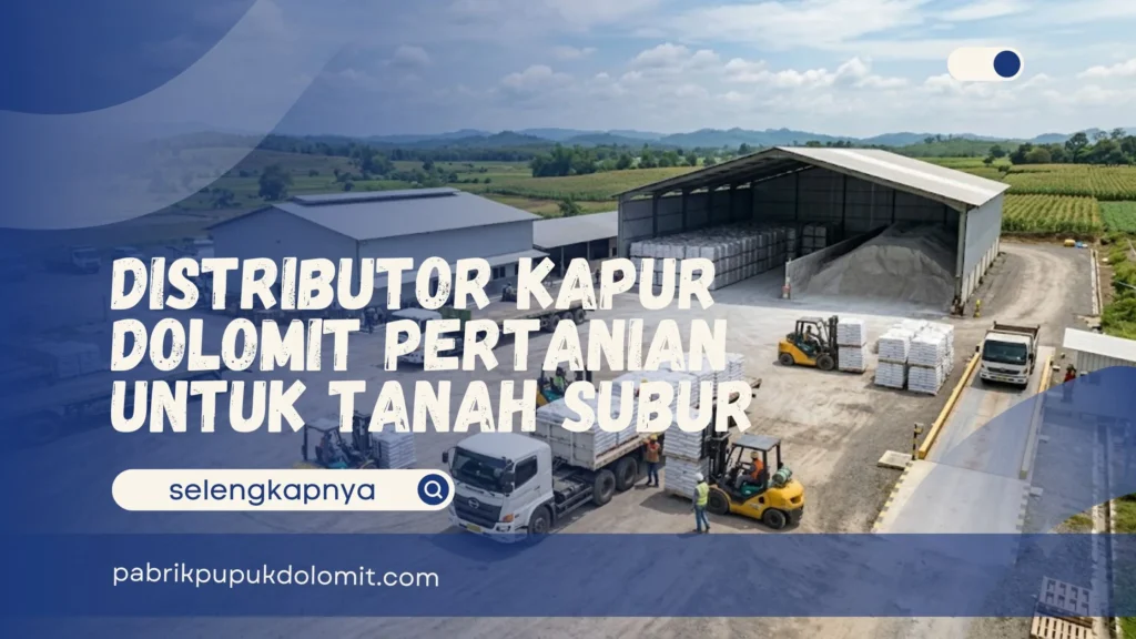 Distributor Kapur Dolomit Pertanian