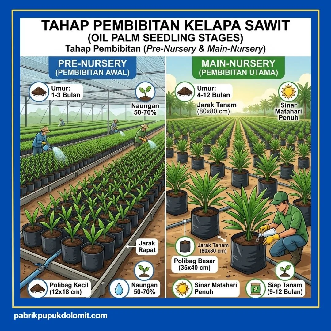 Dosis Dolomit untuk Kelapa Sawit