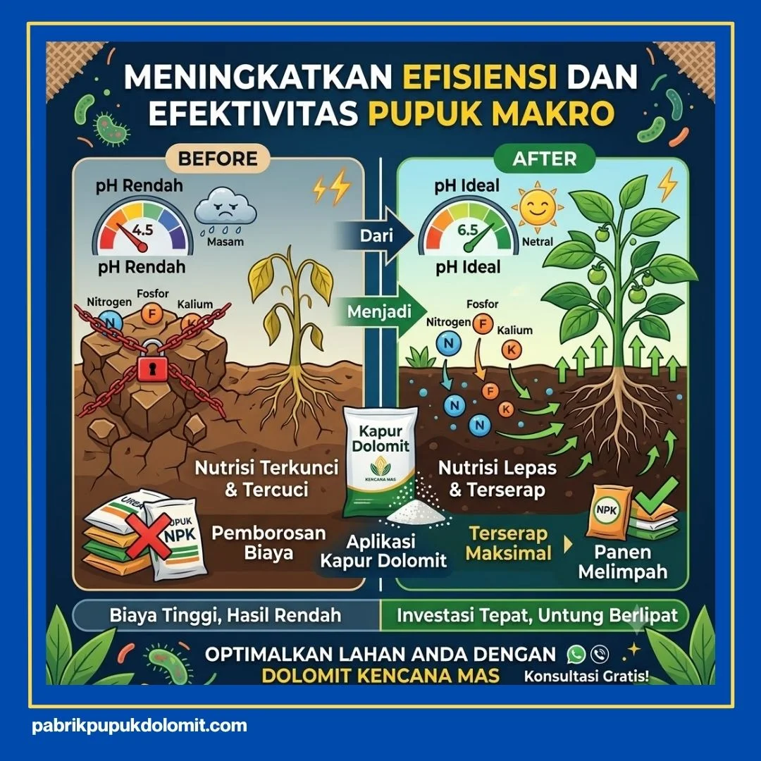 Fungsi Kapur Dolomit untuk Tanaman