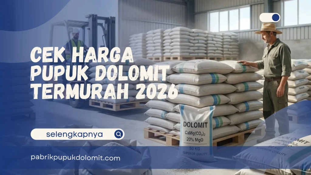 Harga Pupuk Dolomit