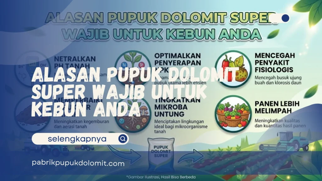 Pupuk Dolomit Super