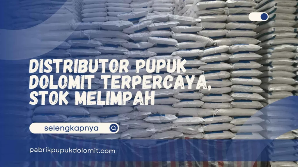 Distributor Pupuk Dolomit