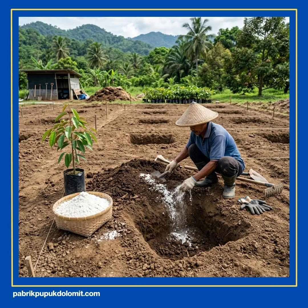 Dolomit untuk Tanaman Durian