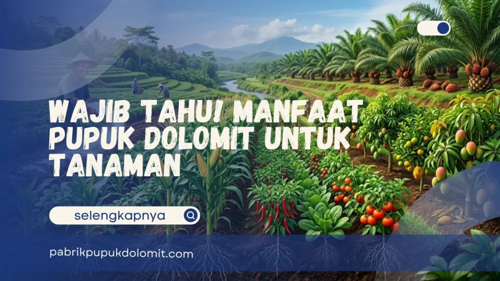 Manfaat Pupuk Dolomit untuk Tanaman