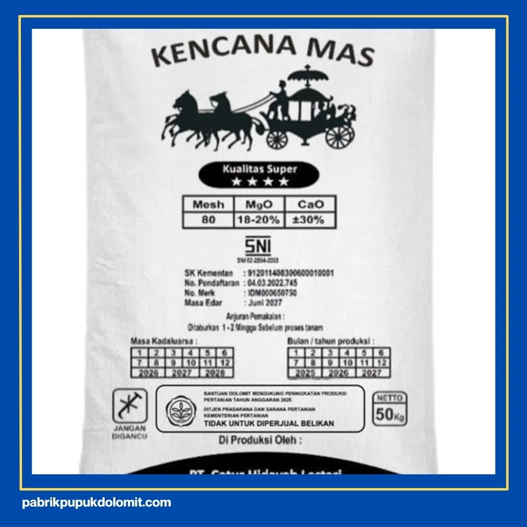 Merk Pupuk Dolomit yang Bagus