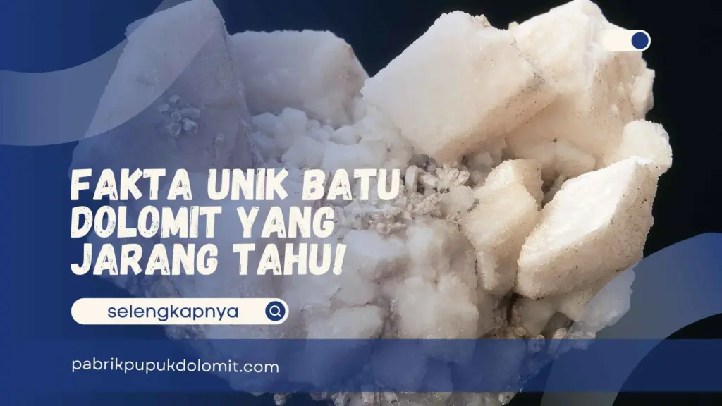 batu dolomit untuk apa
