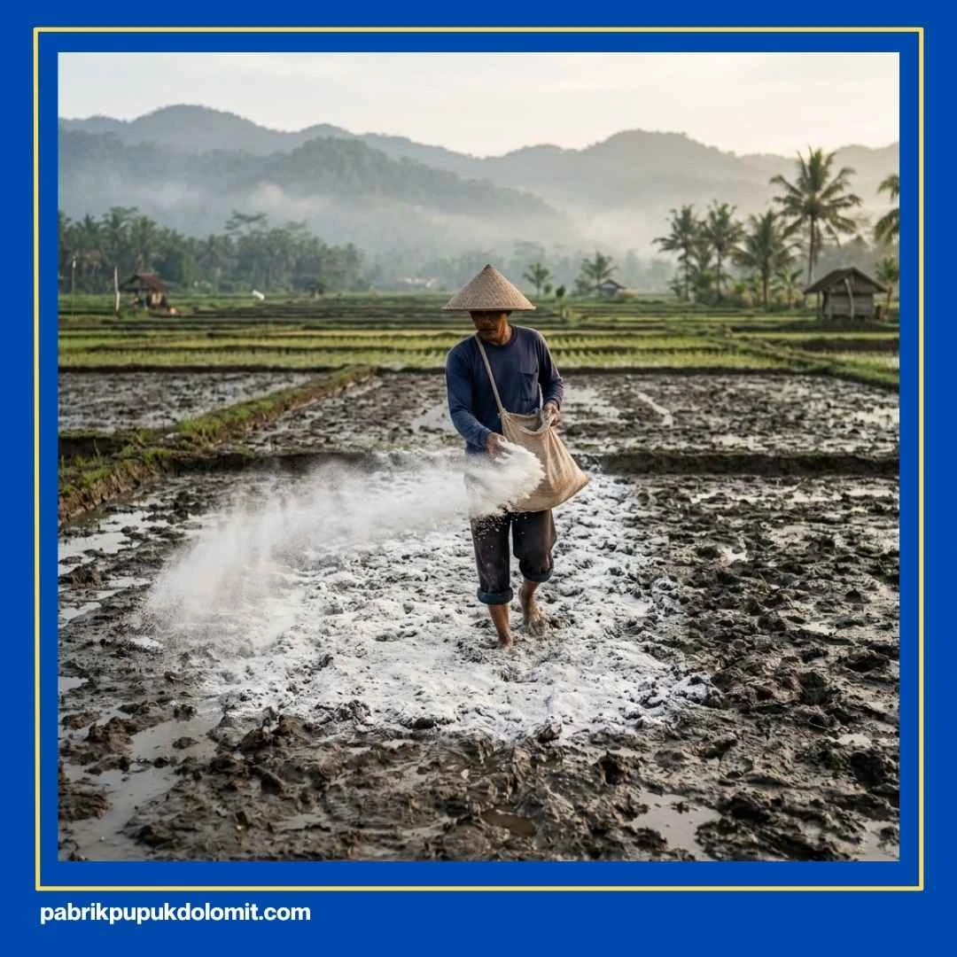 Cara Penggunaan Dolomit untuk Padi