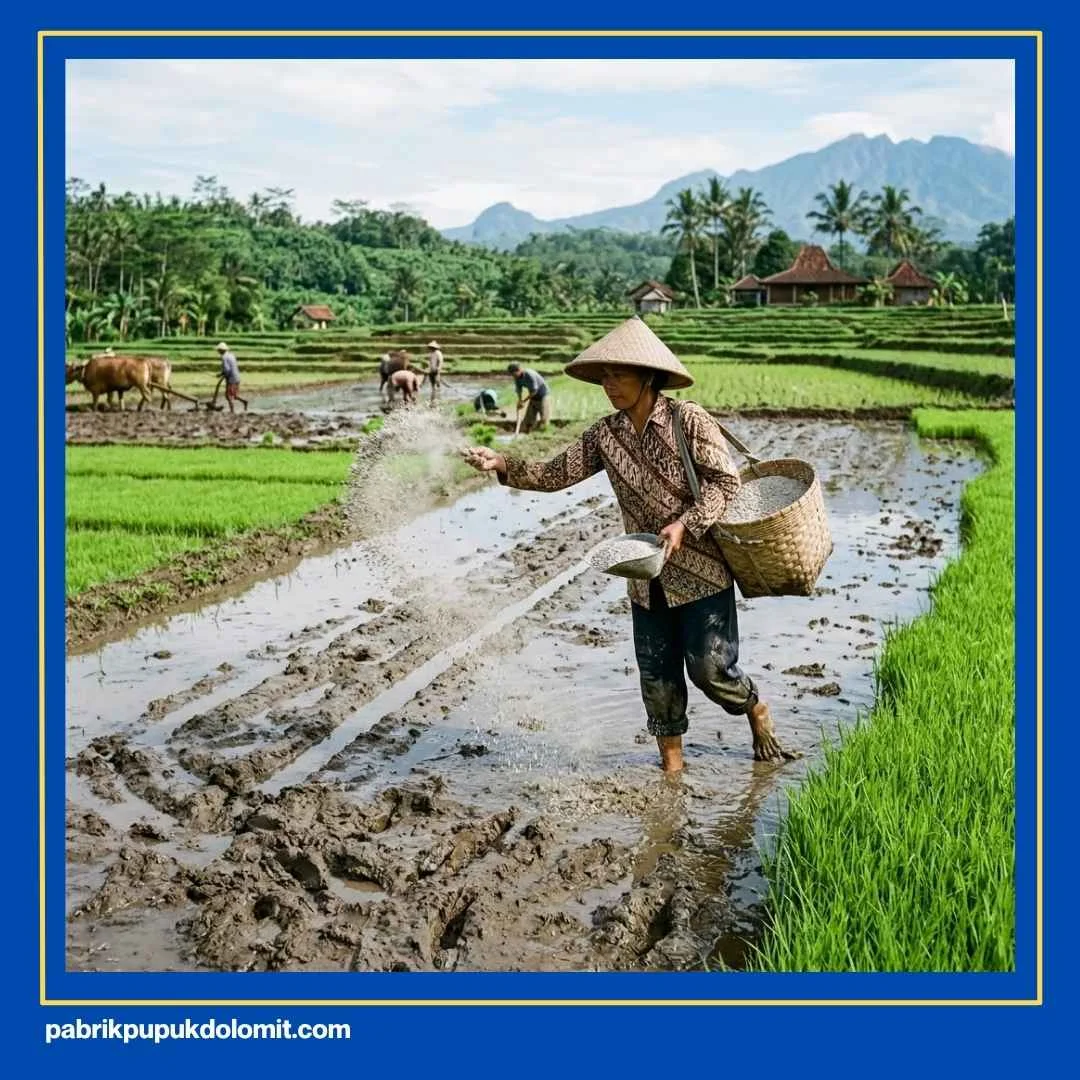 Obat Penyubur Tanah Sawah