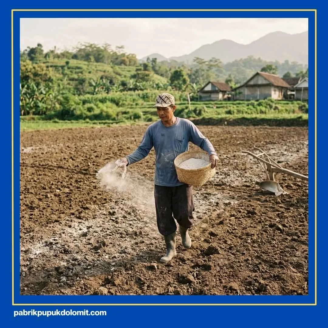 Waktu yang Tepat Mengaplikasikan Dolomit