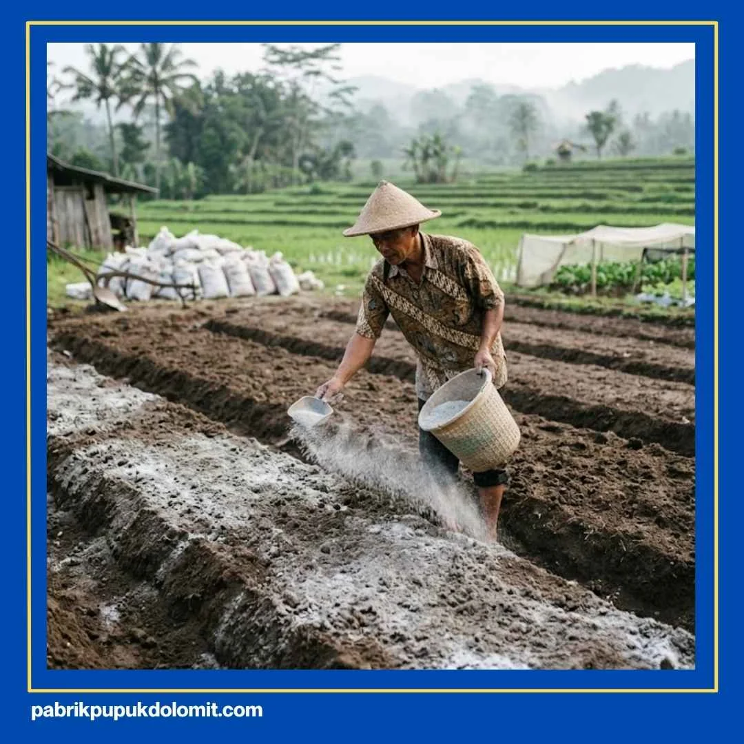 Cara Menggunakan Kapur Dolomit