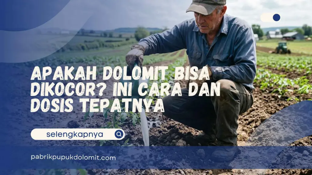 Dolomit Bisa Dikocor