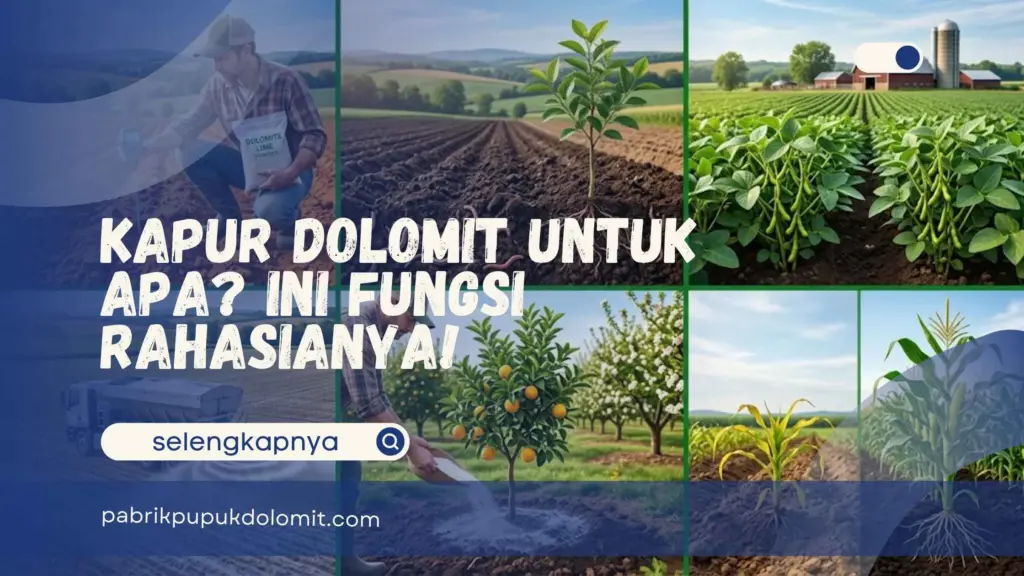 Kapur Dolomit untuk Apa